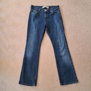 Levi's 515 Jeans Boot Cut Denim Blue Size 11 Vintage 90s Casual Levi's Red Tab